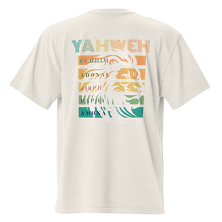 Yahweh Oversized faded t-shirt