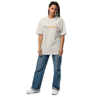 Yahweh Oversized faded t-shirt