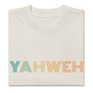 Yahweh Oversized faded t-shirt