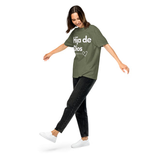 Hija de Dios Unisex garment-dyed heavyweight t-shirt