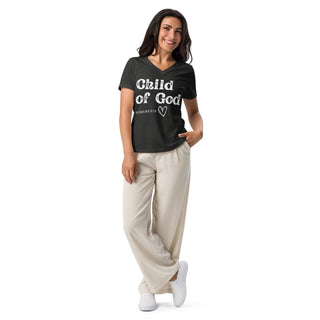 Child of God Women’s relaxed v-neck t-shirt